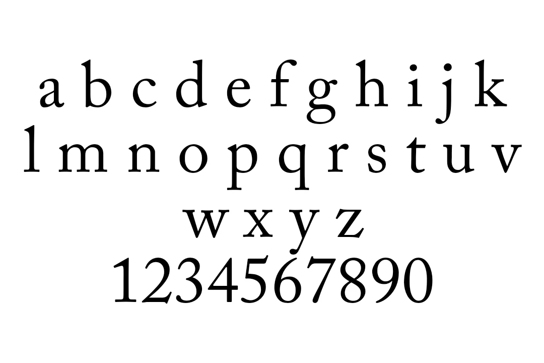 Adobe Caslon Font