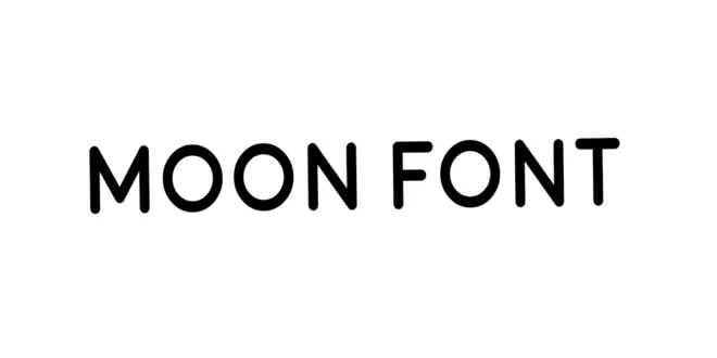 Moon Font
