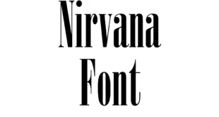 Nirvana Font