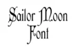 Sailor Moon font