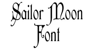 Sailor Moon font