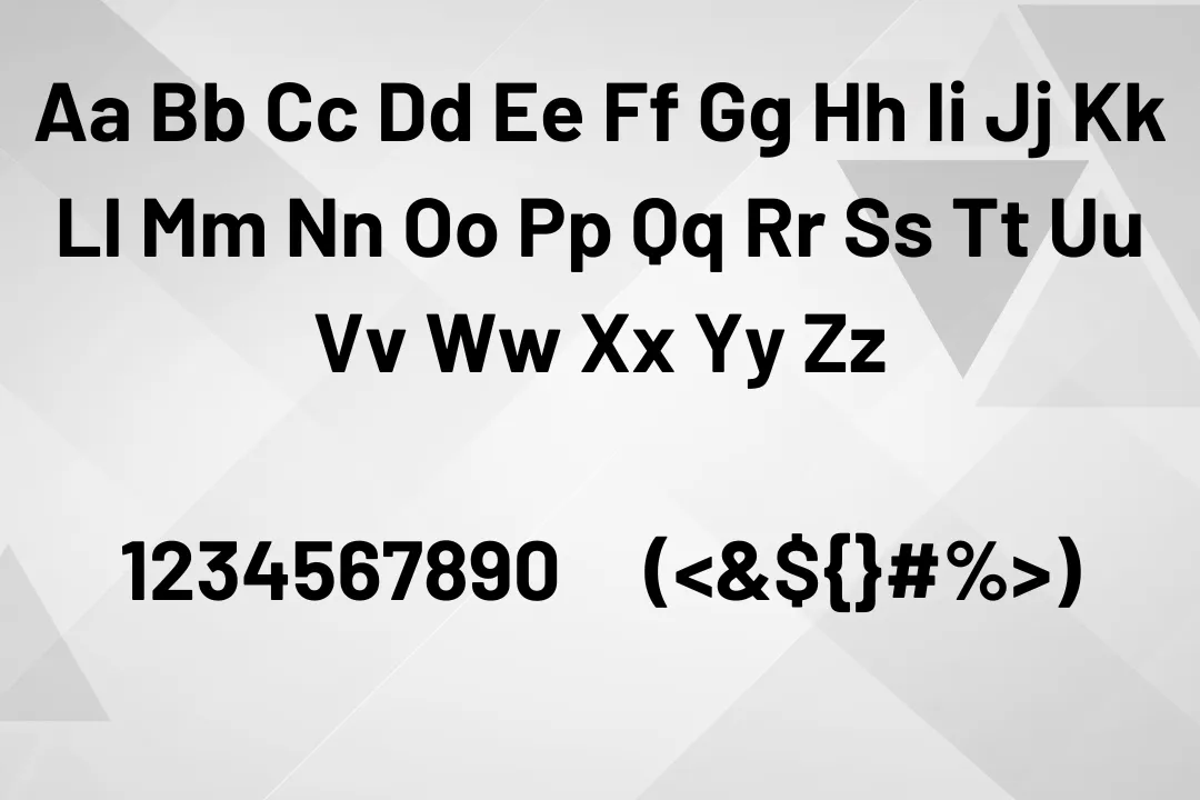 Barlow Font