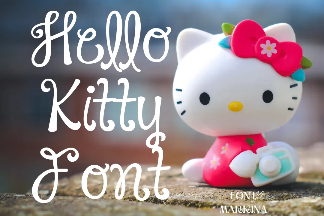 Hello Kitty Font