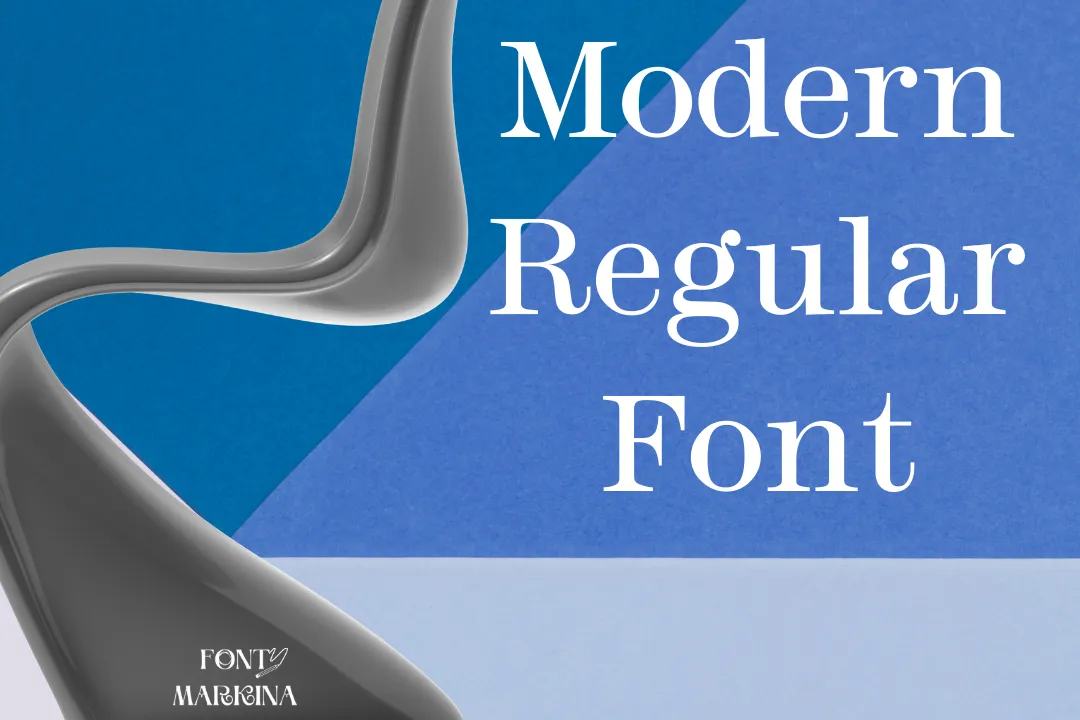 Modern Regular Font