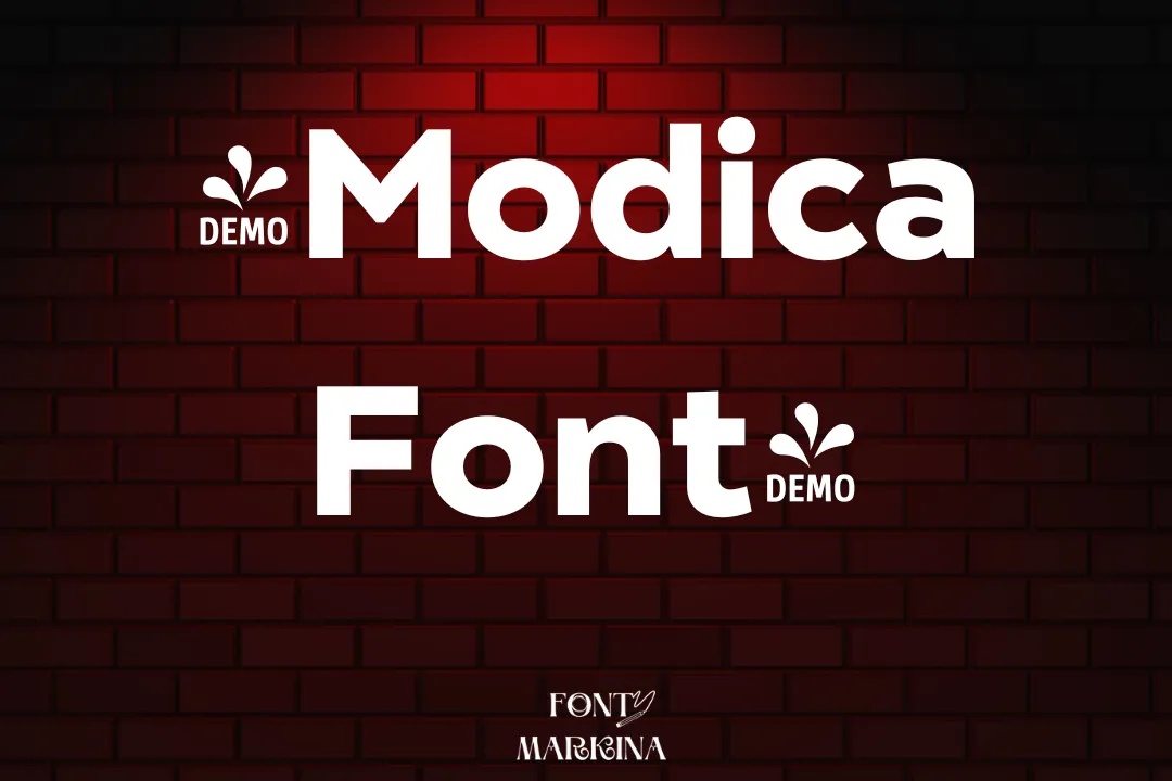 Modica Font