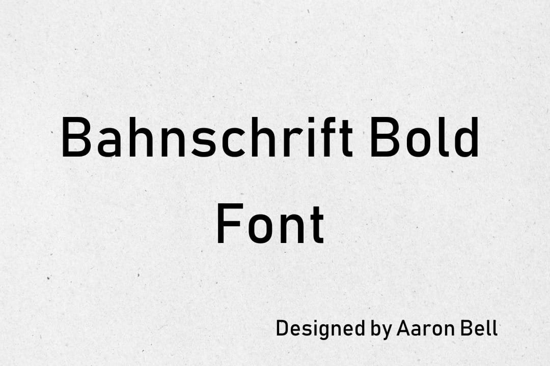 Bahnschrift Bold Font