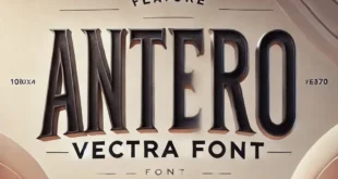 Antro Vectra Font