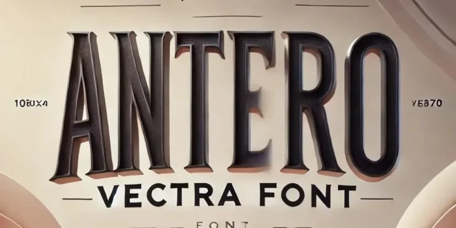 Antro Vectra Font