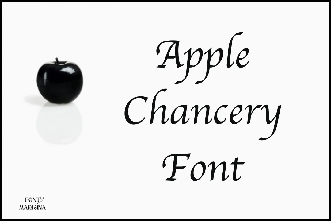 Apple Chancery Font