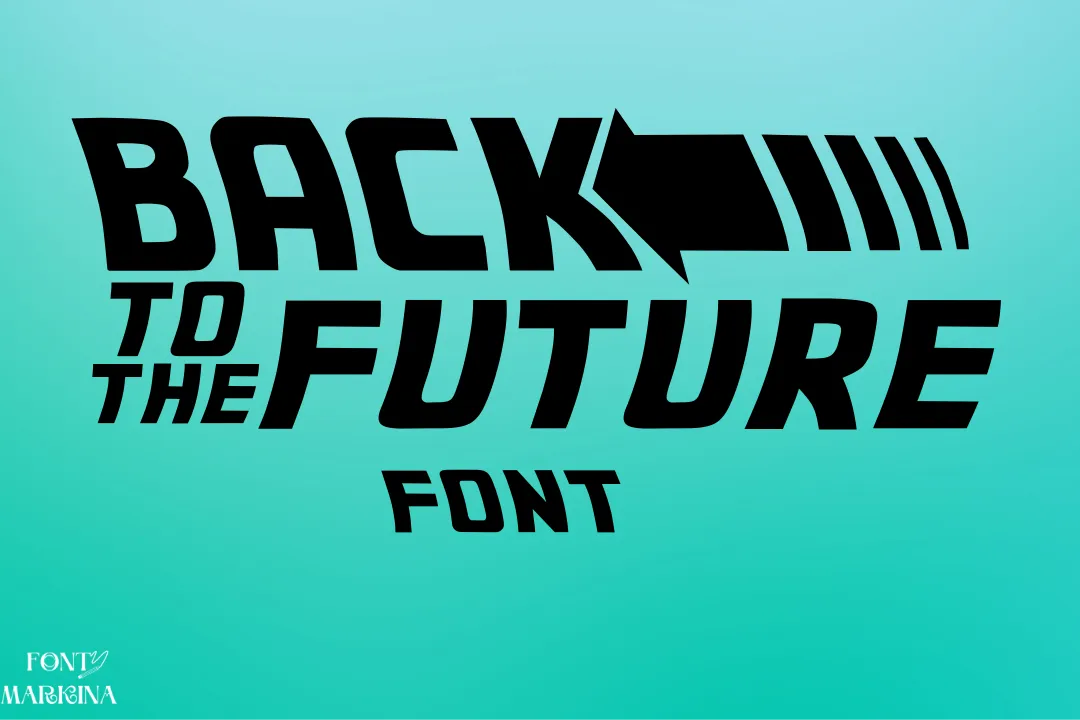 Back To The Future Font
