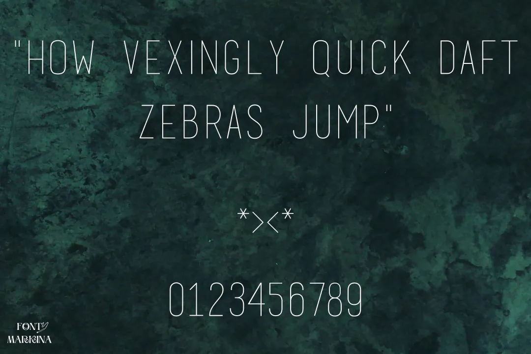 Basic Title Font
