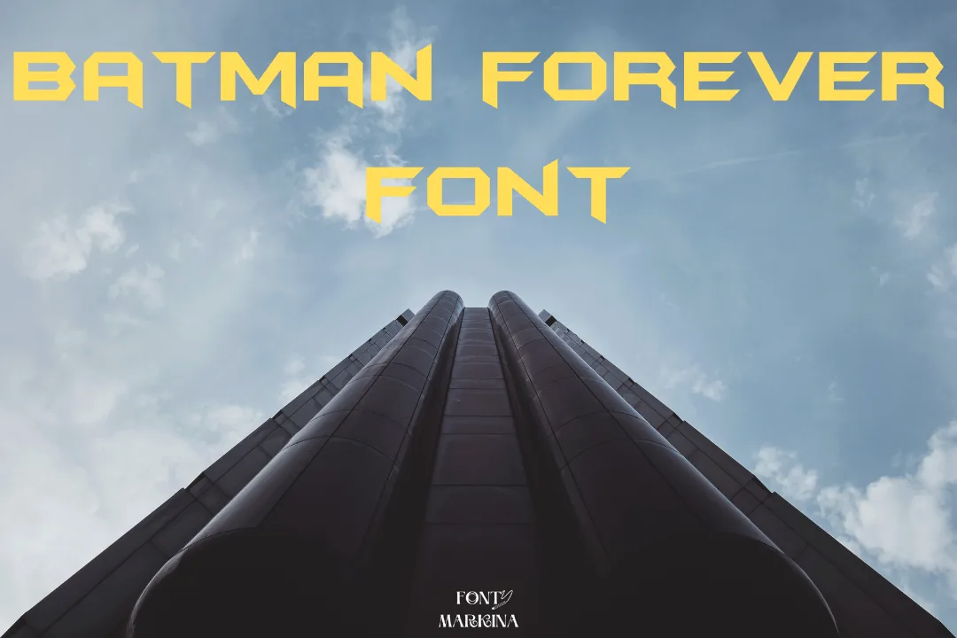 Batman Forever Font