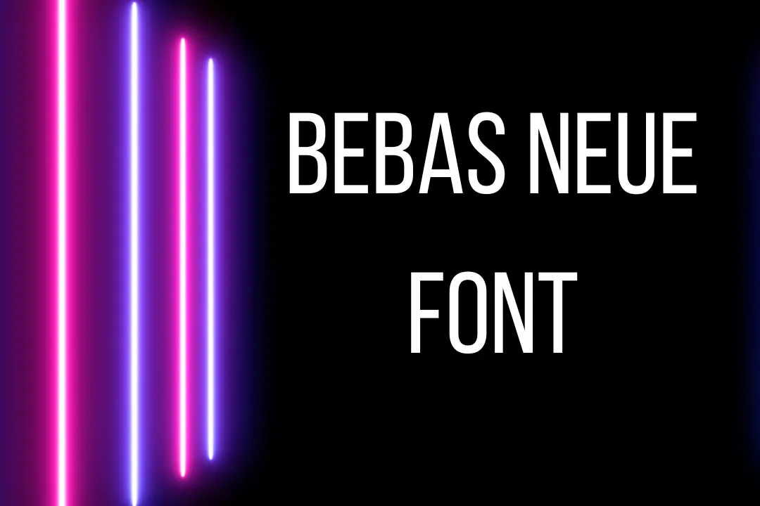 Bebas Neue Font