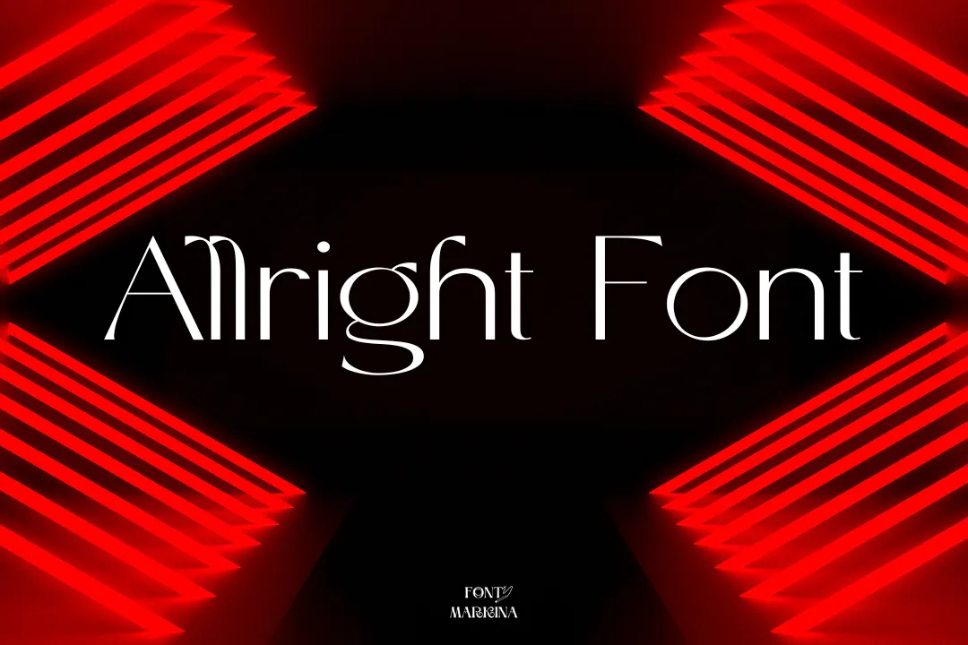 Allright Font