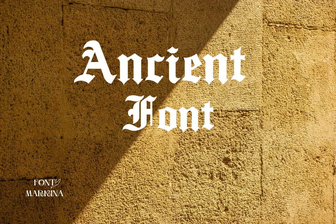 Ancient Font