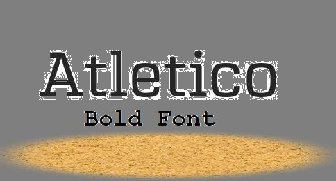 Atletico Bold Font