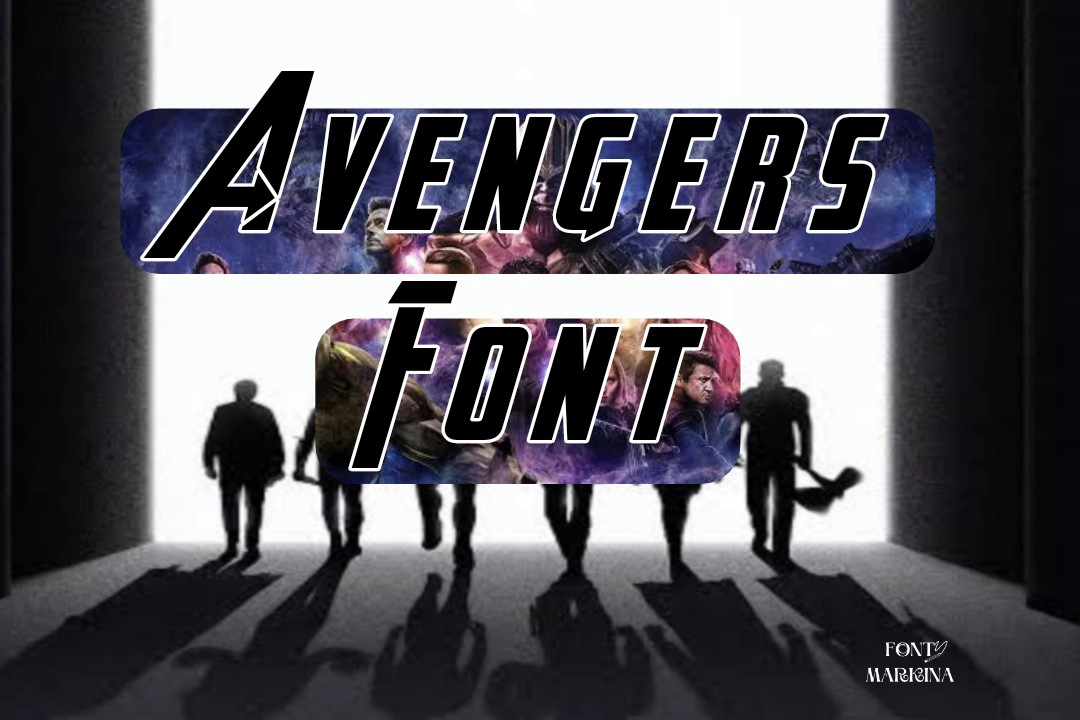 Avengers Logo Font