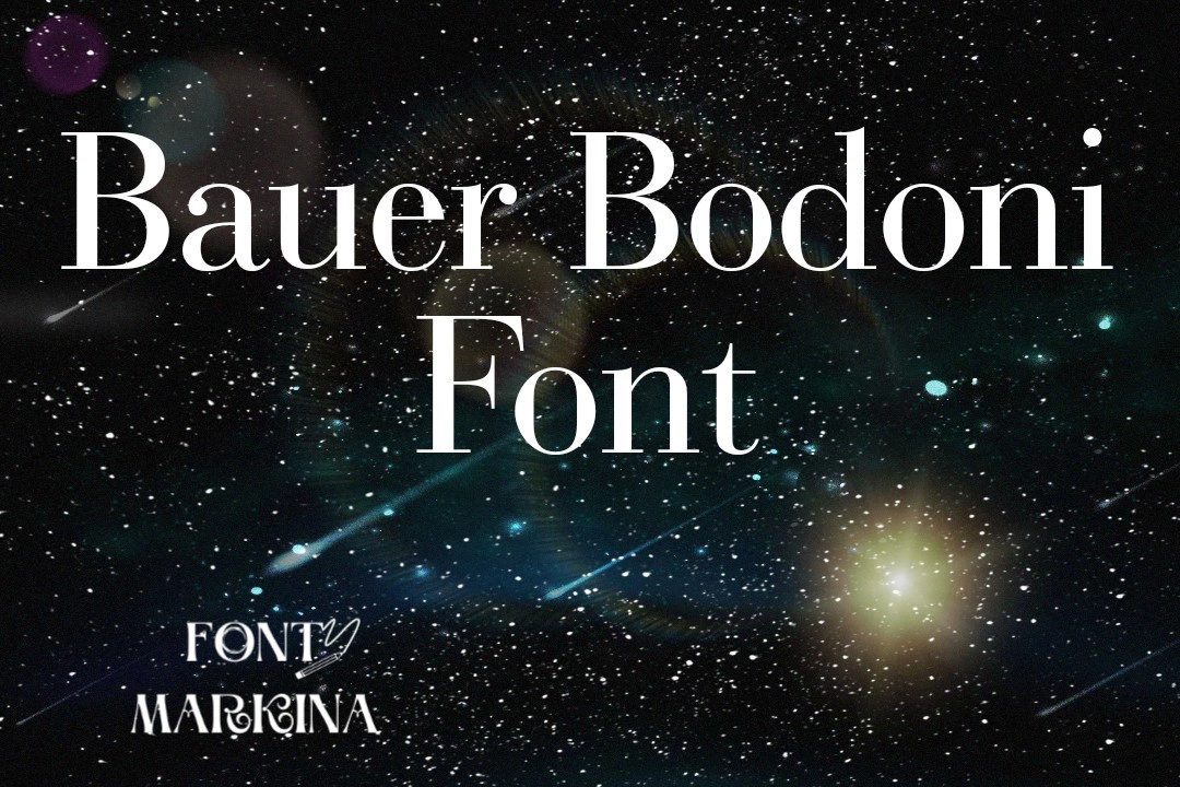 Bauer Bodoni Font