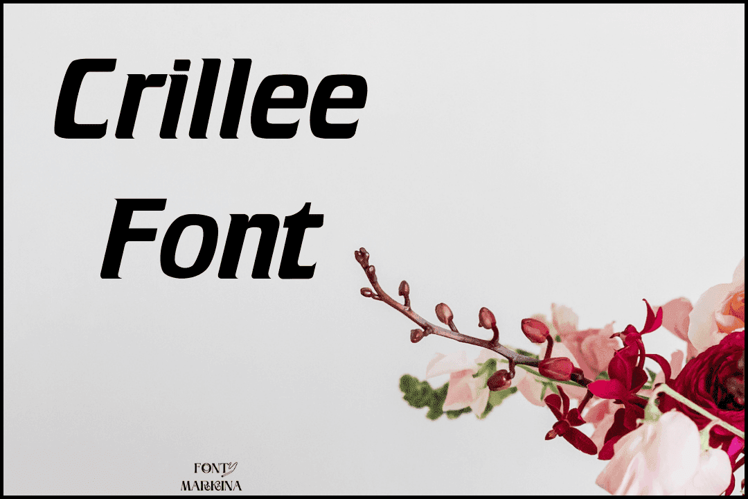 Crillee  Font
