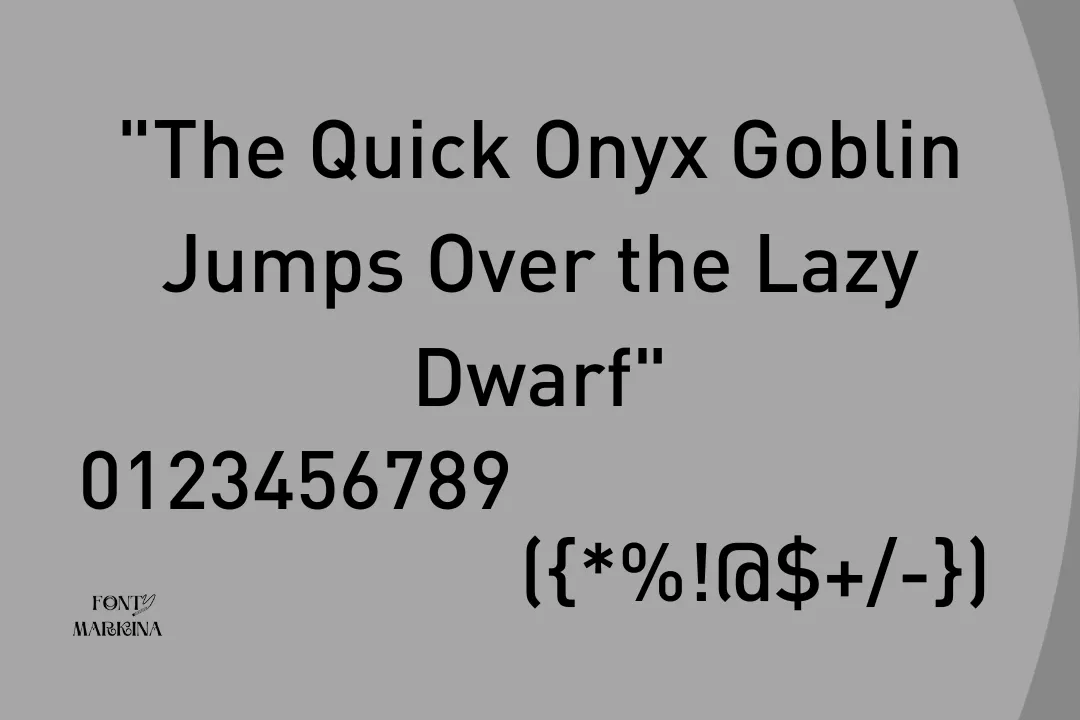 FF Din Font