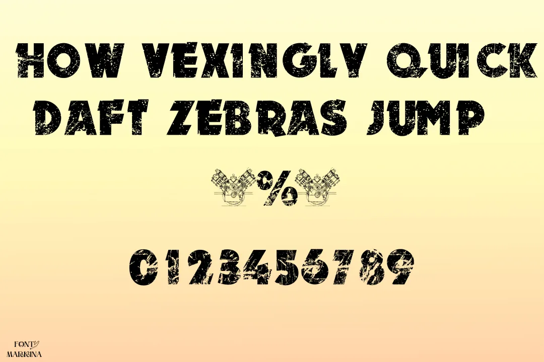 Motor Font