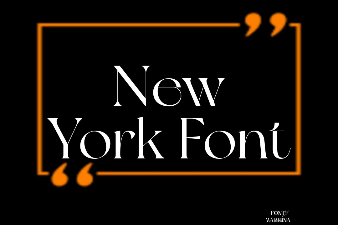 New York Font