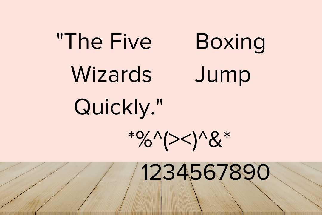 Proxima Nova Font View