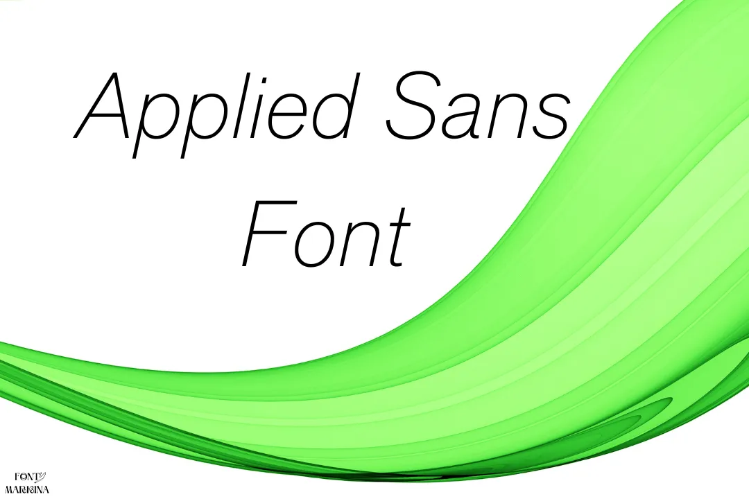 Applied Sans Font
