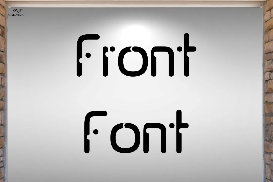 Front Font