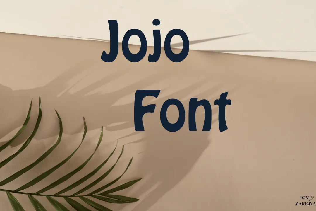 Jojo Font