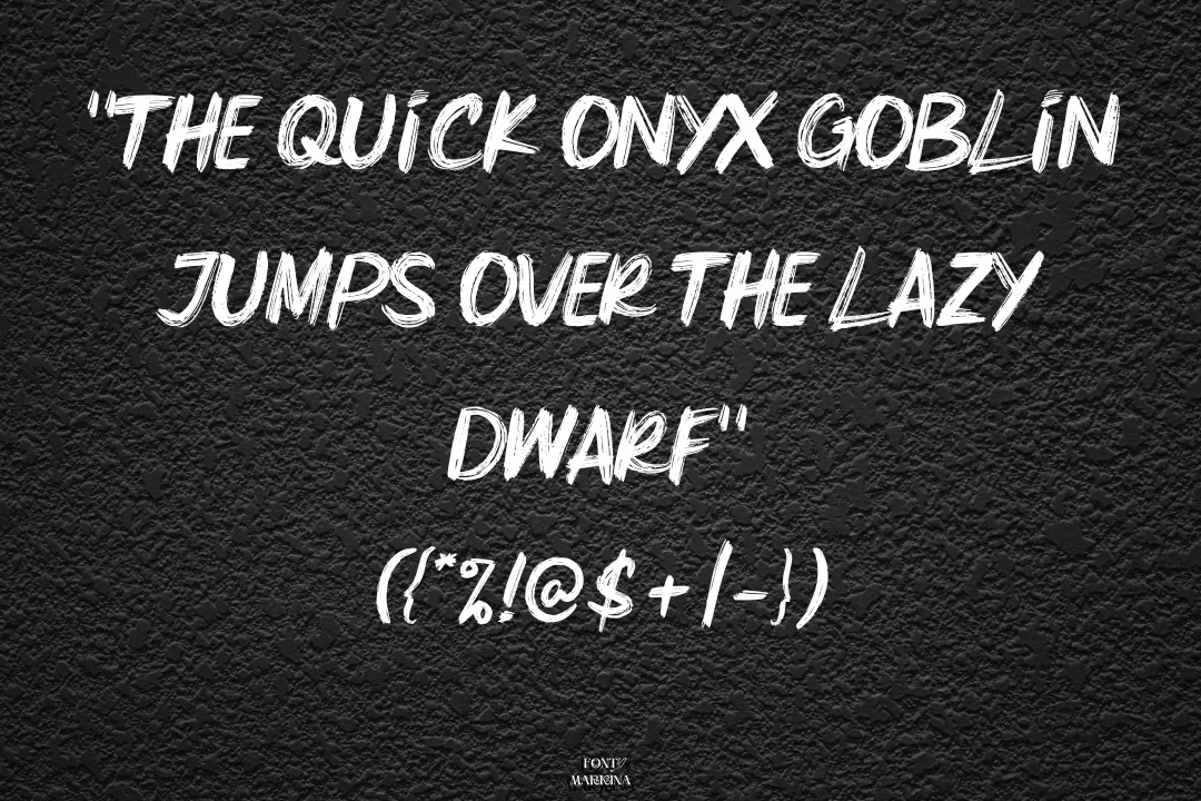Scarecrow Font
