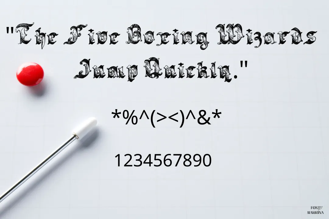 Saraband Lettering Font