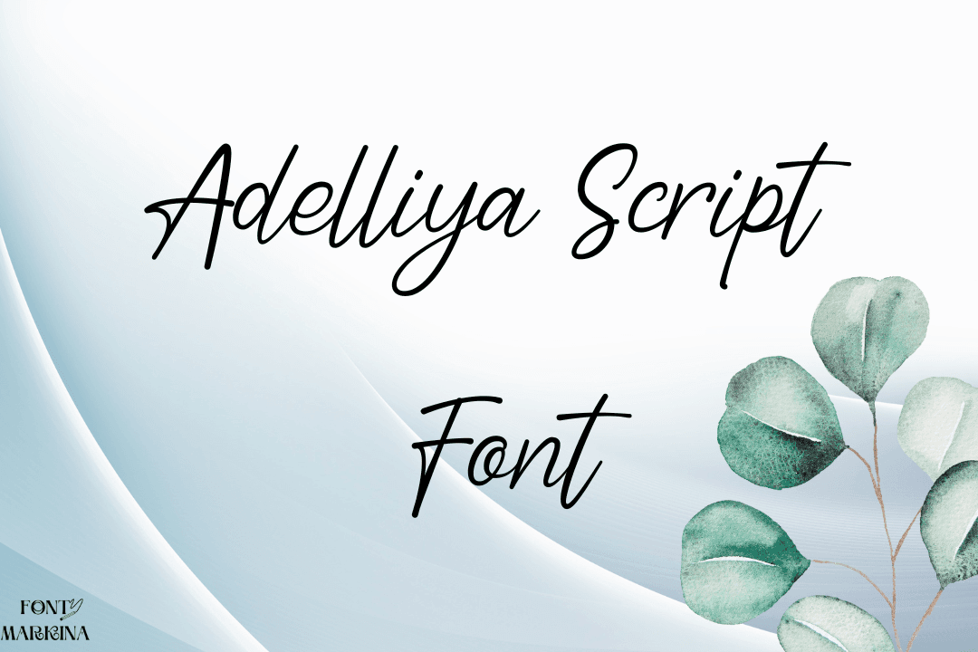 Adelliya font