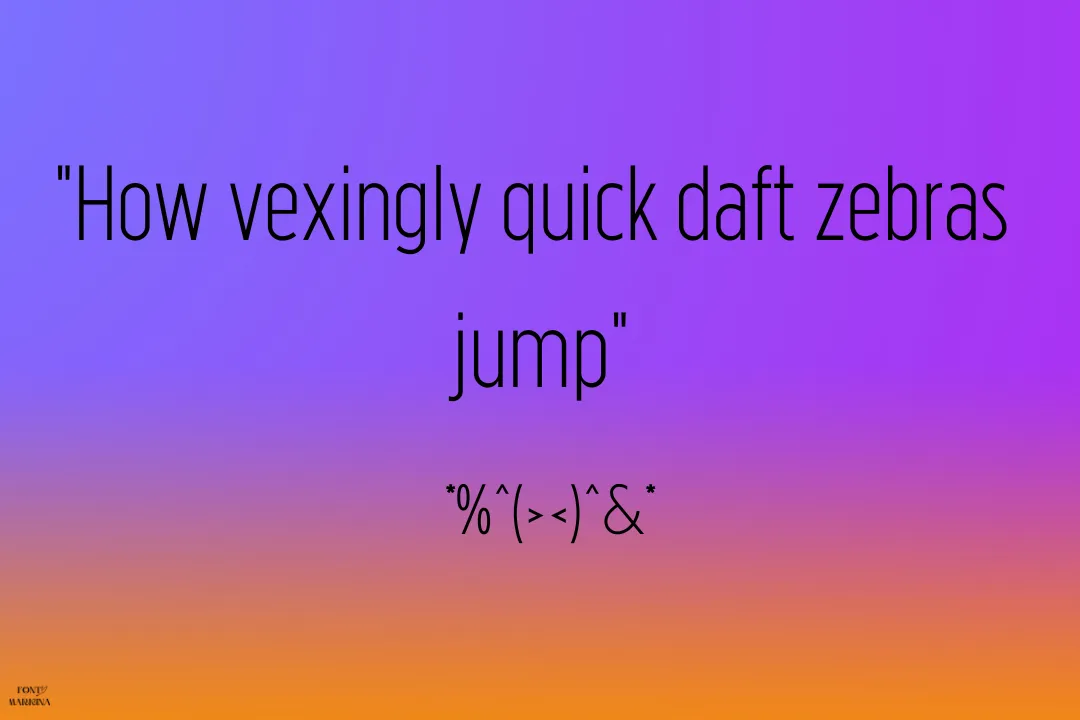 Industrial Sans Font
