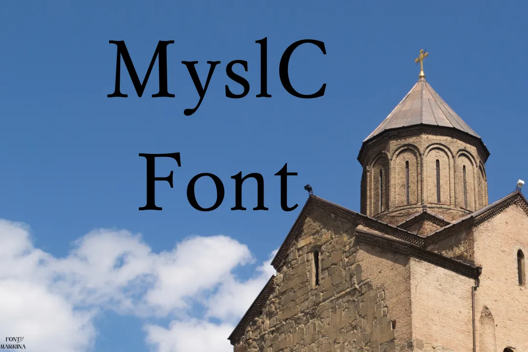 MyslC Font