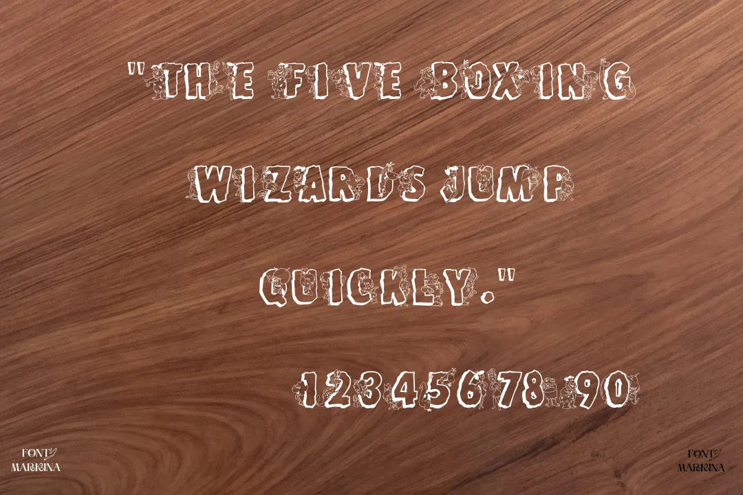 Flintstones Bt Font View