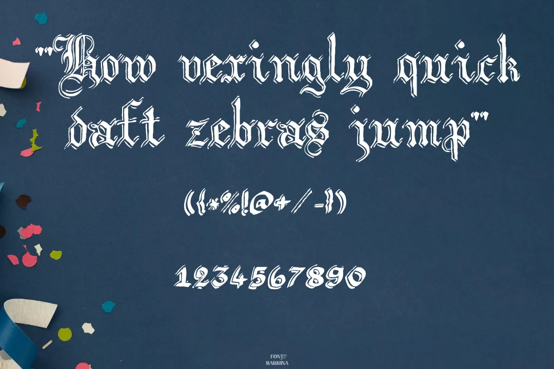 Argor Got Scaqh Font