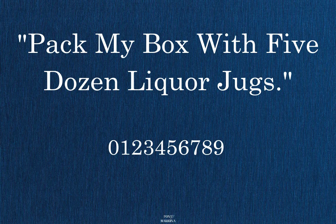 Century Schoolbook Font