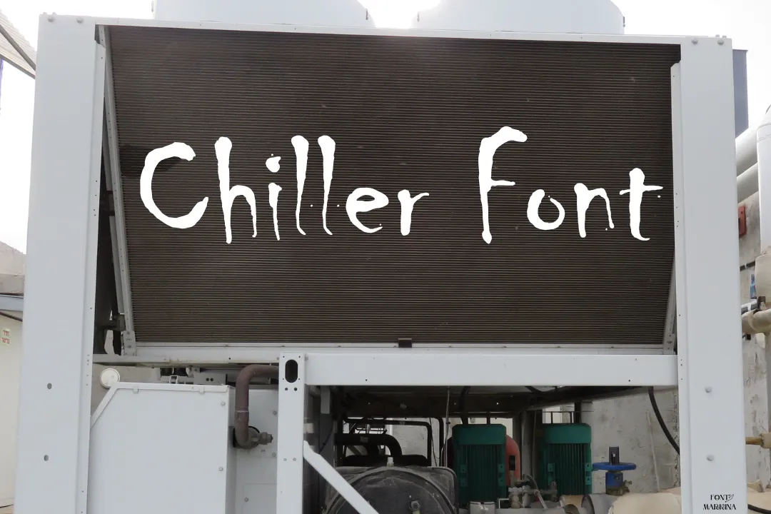 Chiller Font