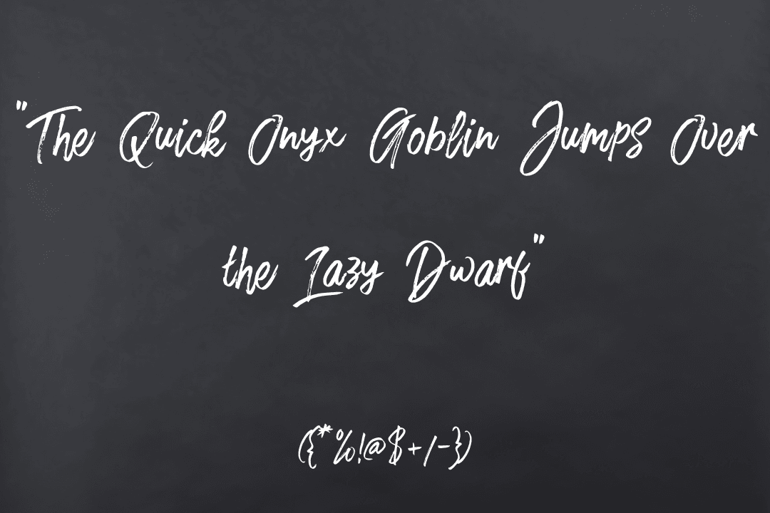 Fusterd Brush Font