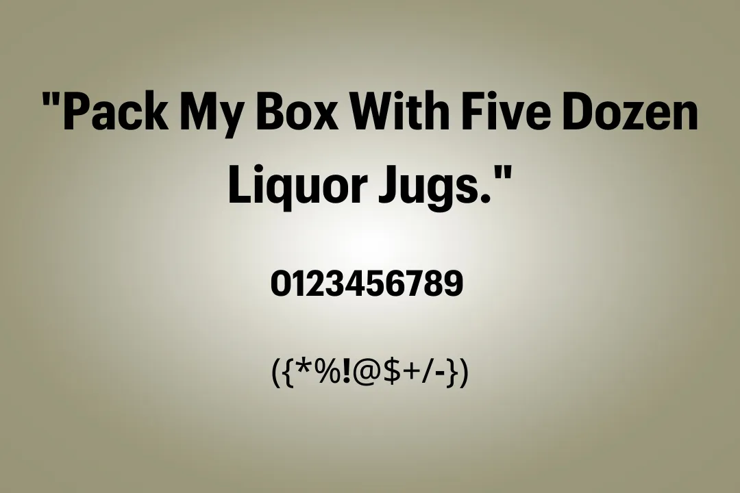 Graphik Font View