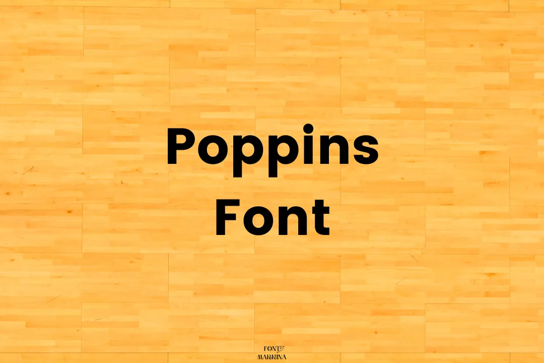 Poppins Font