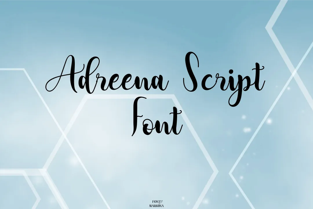 Adreena Script Font