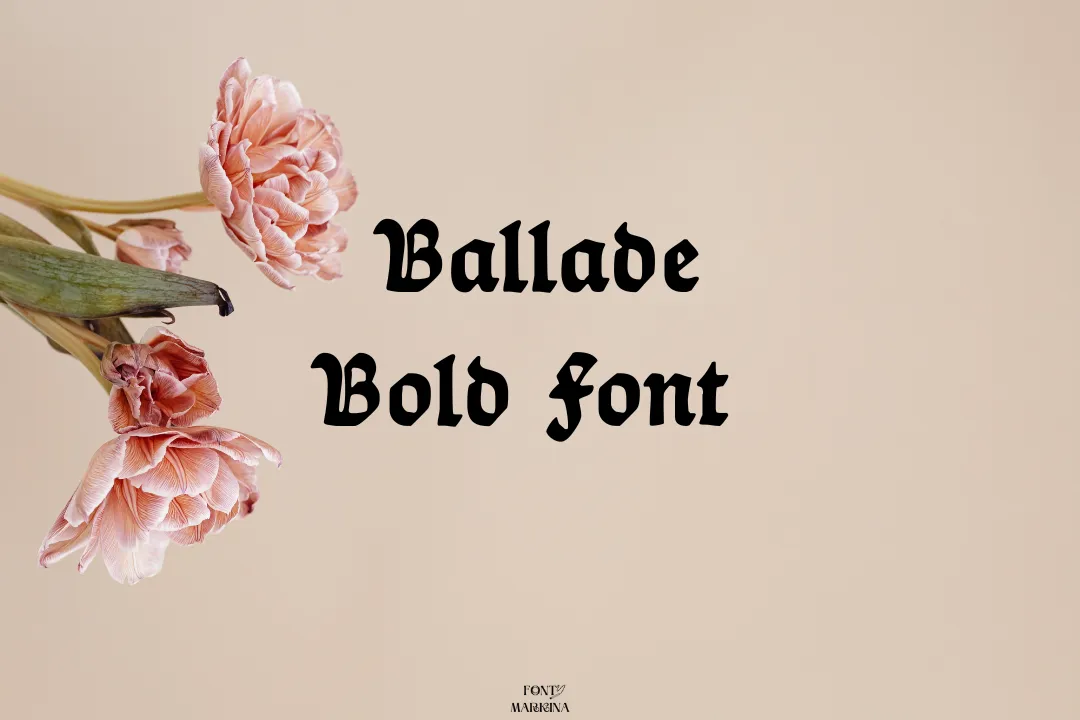 Ballade Bold Font