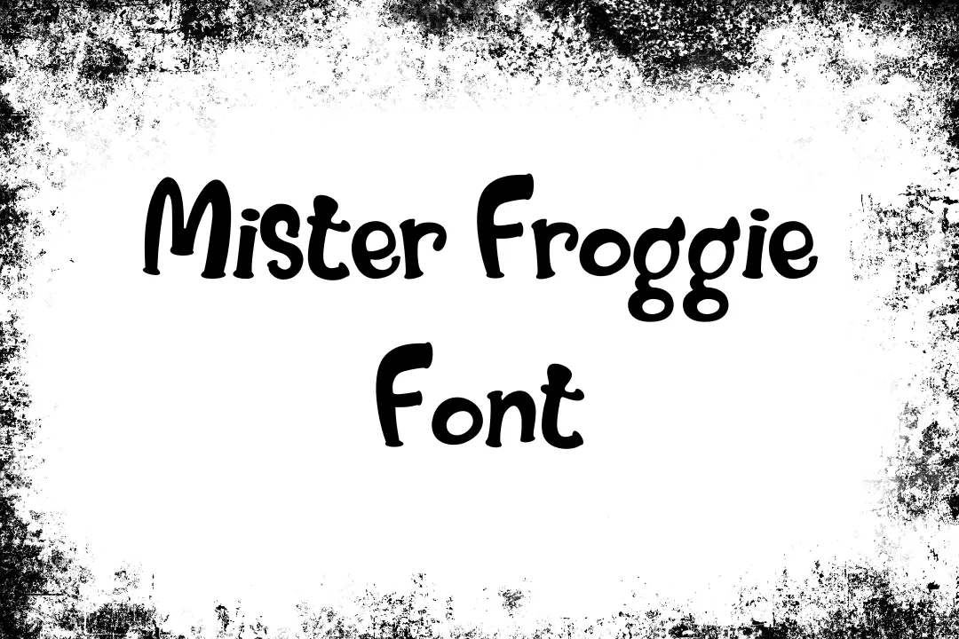 Mister Froggie Font