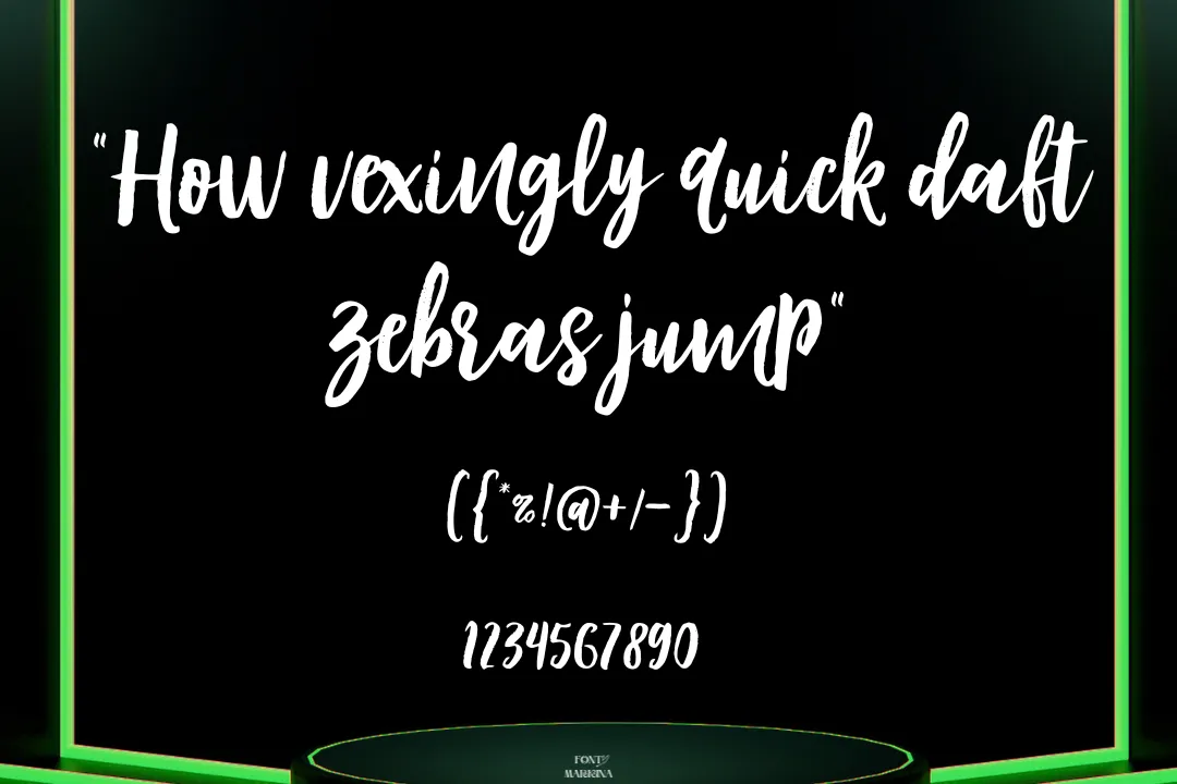 Modestyle Script Font