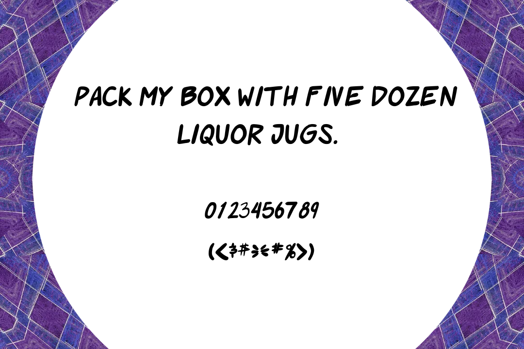 Roff Display Font View