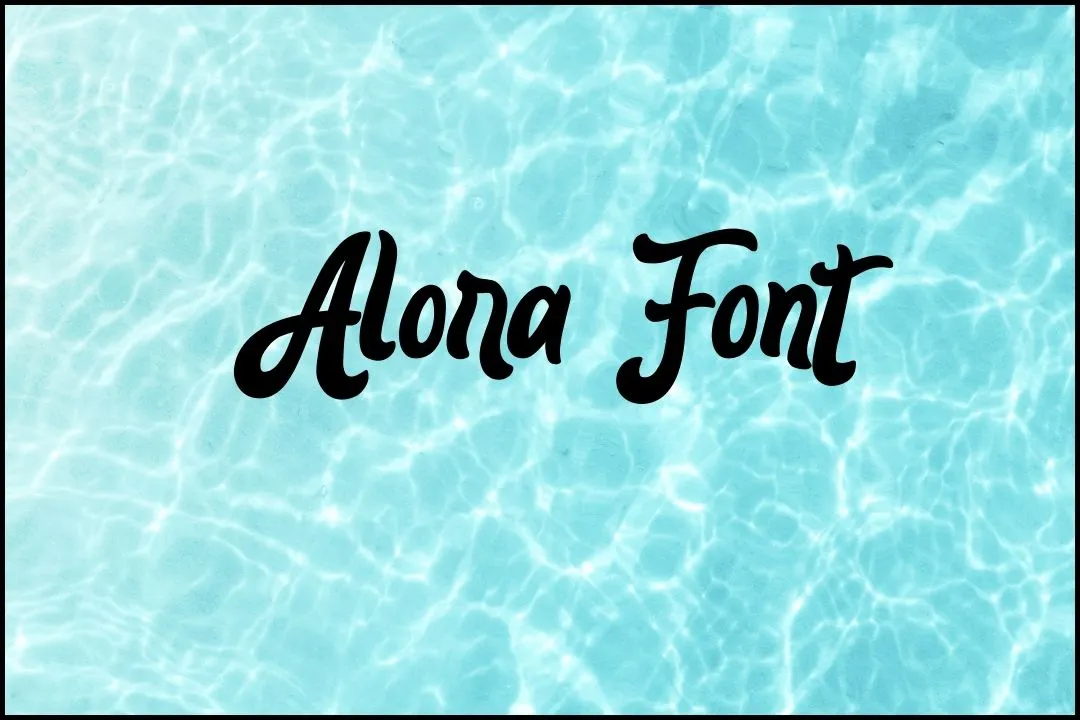 Alora Font