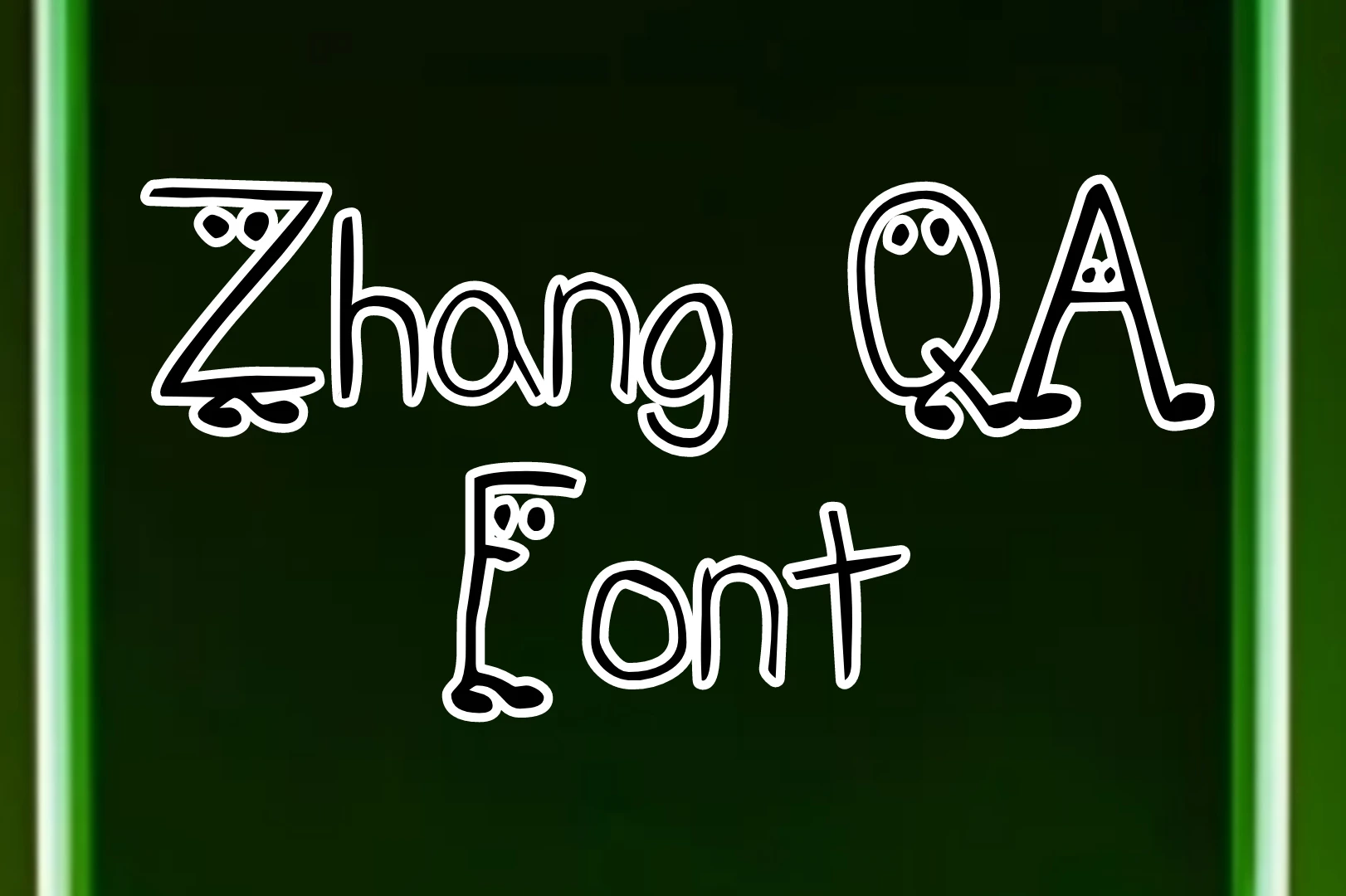 Zhang QA Font