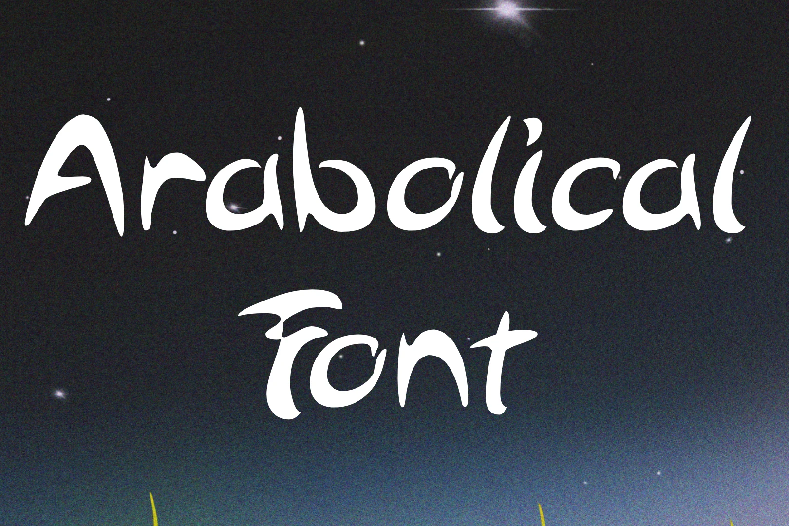 Arabolical Font Feature Image